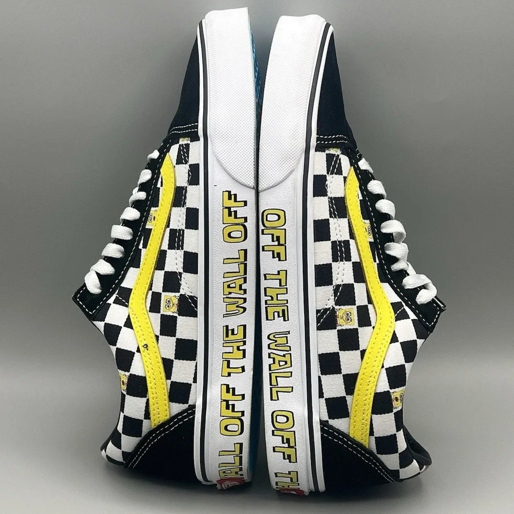 Vans‎ Old Skool x Spongebob Checkerboard Shoes - Men's Size 8 Women's Size 9.5